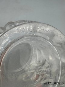 Ваза «Bagatelle» с птичками. Хрусталь, Lalique, Франция, 20 век