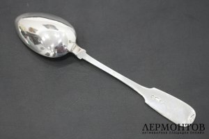 Ложка столовая Левин. Серебро 84 пробы. Российская империя