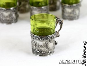 Ликерный набор Slisonki. Серебро 950. Франция.