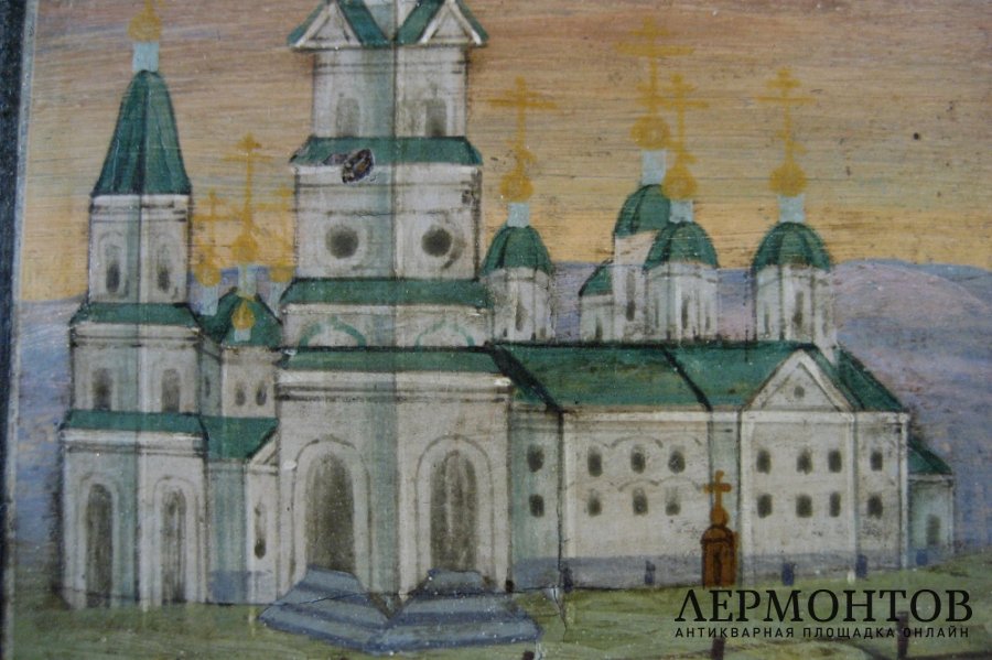 Икона. Образ Святой Княгини Анны Кашинской. Дерево. Российская Империя, XIХ век.