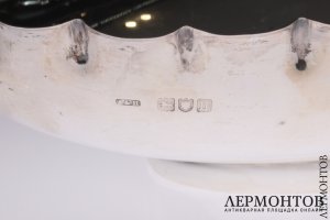 Конфетница. Серебро 925. Англия