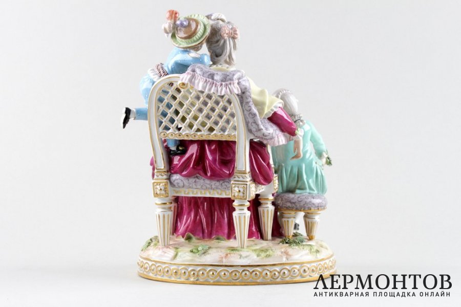 Скульптура Добрая Мама. Германия, мануфактура MEISSEN, 2-ая половина XIX века.