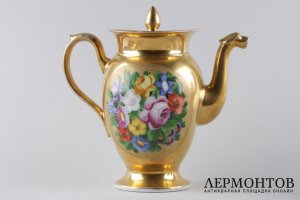 Чайный, кофейный сервиз на 6 персон. Фарфор. Европа.