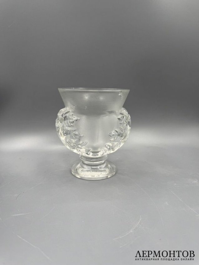 Ваза «Saint Cloud». Хрусталь, Lalique, Франция, 20 век