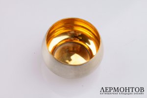 Солонка. Братья Грачевы. Серебро 84 пробы. Российская империя