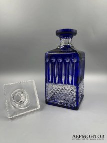 Штоф из коллекции «Xenia». Цветной хрусталь, Faberge, современная работа