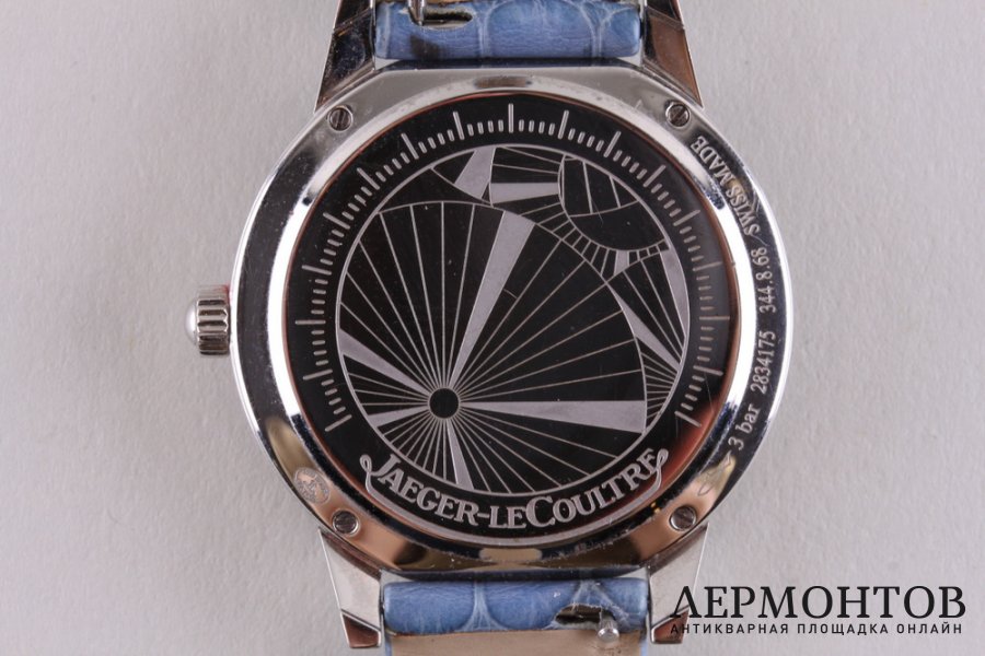 Часы женские наручные Jaeger-LeCoultre Rendez-Vous. 64 бриллианта, сталь.