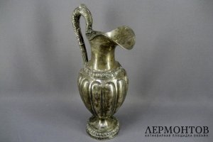 Кувшин. Серебро 950 пробы. Франция, XIX век.