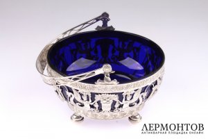 Ваза для фруктов. Серебро 925. Ханау