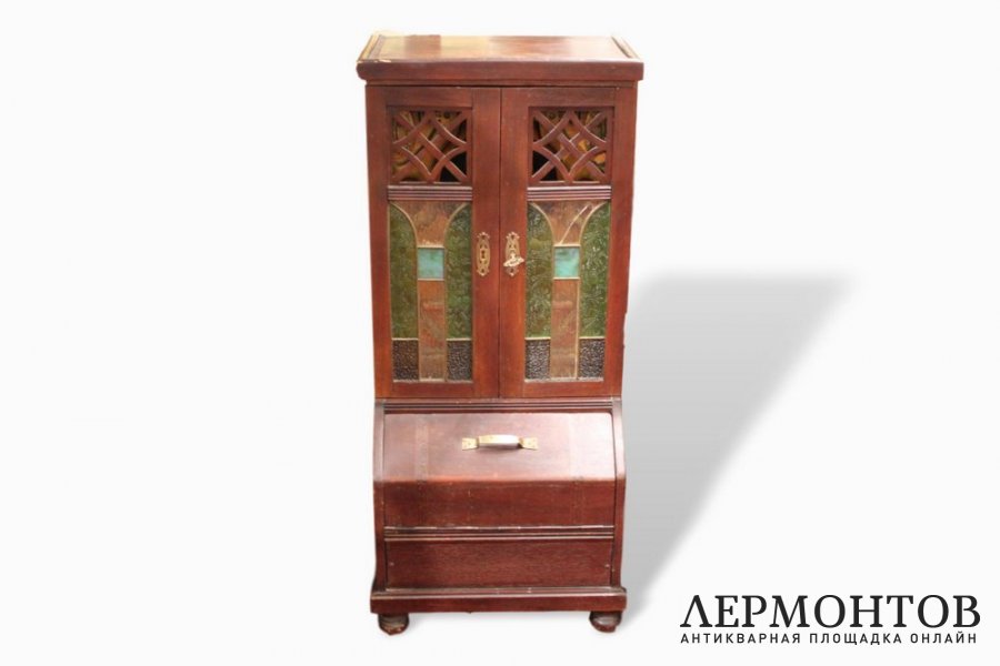 Граммофон со струнами фирмы Klingsor в стиле Модерн.  Германия, 1910-1920-е гг.