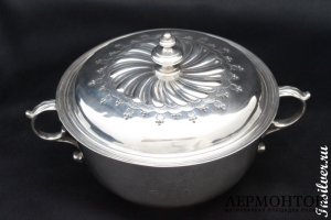Суповая чашка. Серебро 925. Англия