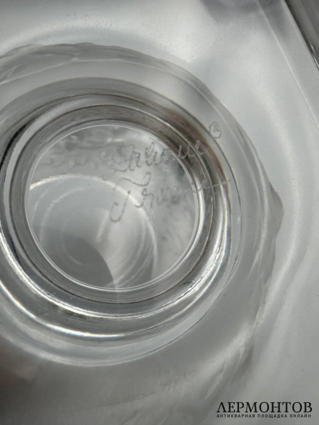 Ваза «Elisabeth» с птичками. Хрусталь, Lalique, Франция