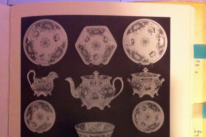 Фарфоровый чайный сервиз, Англия, Ridgway, 1820-30е гг