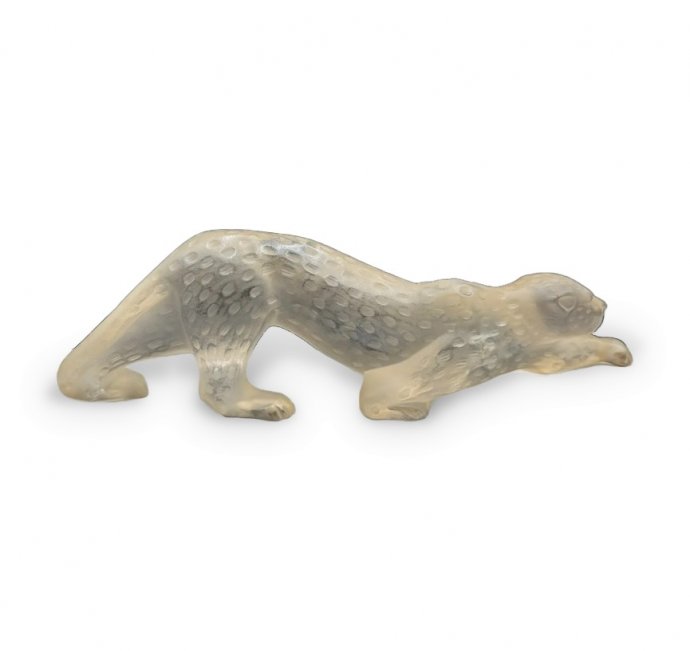 Скульптура «Пантера Zeila». Хрусталь, Lalique, Франция