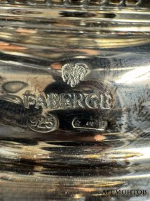 Ведро для шампанского. Серебро 925 пробы, Faberge
