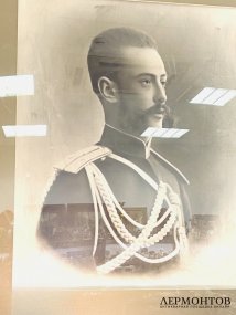 Портрет офицера. Бумага, печать, Россия, начало 20 века