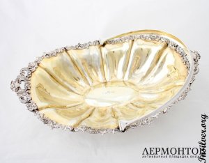 Ваза Wiberg. Серебро 84. 1848 год. Россия
