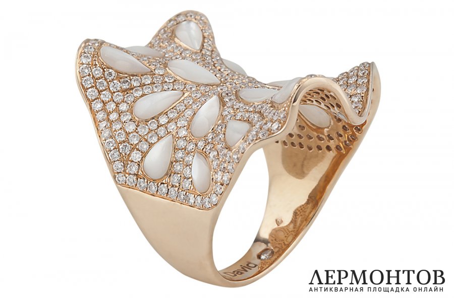 Кольцо David Diamond. Золото 750. 1.92 ct. Австрия