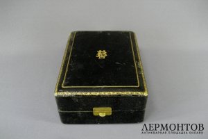 Подарочный набор Эгоист. Серебро 950 пробы. Франция, XIX век.