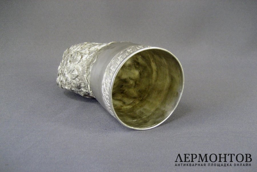 Кубок. Серебро 800 пробы. Германия, вторая половина XIX века.