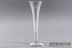 5 бокалов под шампанское. Россия, 1850-1890е гг. Хрусталь. 