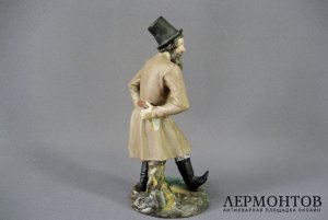 Статуэтка. Танец. Бисквит. Россия, мануфактура А. Попова, 30-50-е годы XIX века. 
