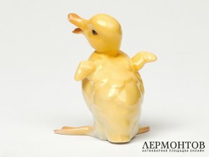 Статуэтка «Утенок». Фарфор, Lorenz Hutschenreuther, Германия, 1980 год