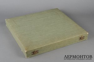 Десертный набор. Германия, ювелирная фирма Leopold Wolff. Серебро 800 пробы.