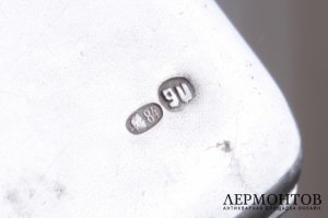 Кошелек. П. Баскаков. Серебро 84, золотые накладки. Российская империя