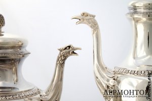 Сервиз Berger Nesme. Серебро 950 пробы. Франция
