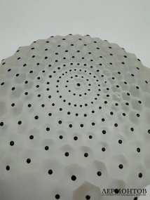Пудреница «Cactus». Хрусталь, эмаль, Lalique, Франция