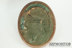 Портрет Юной девушки. Западная Европа, конец 19 века. Фарфор, живопись.