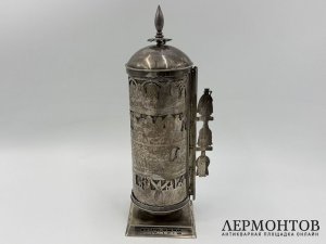 Иудаика Мегилат Эстер свиток. Серебро 925 пробы.