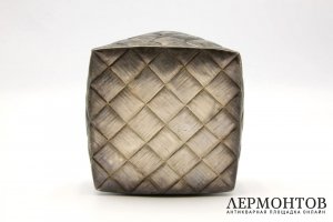 Конфетница Лукошко в русском стиле. Серебро 84 пробы. Россия, 1908 г.