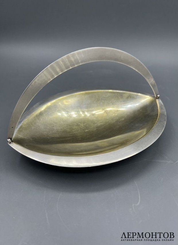 Лимонница. Серебро 875 пробы, Таллинский ювелирный завод, СССР, 1966 год