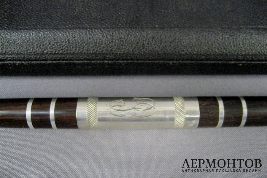 Дирижерская палочка. Дерево, серебро 950 пробы. Франция, XIX век. 