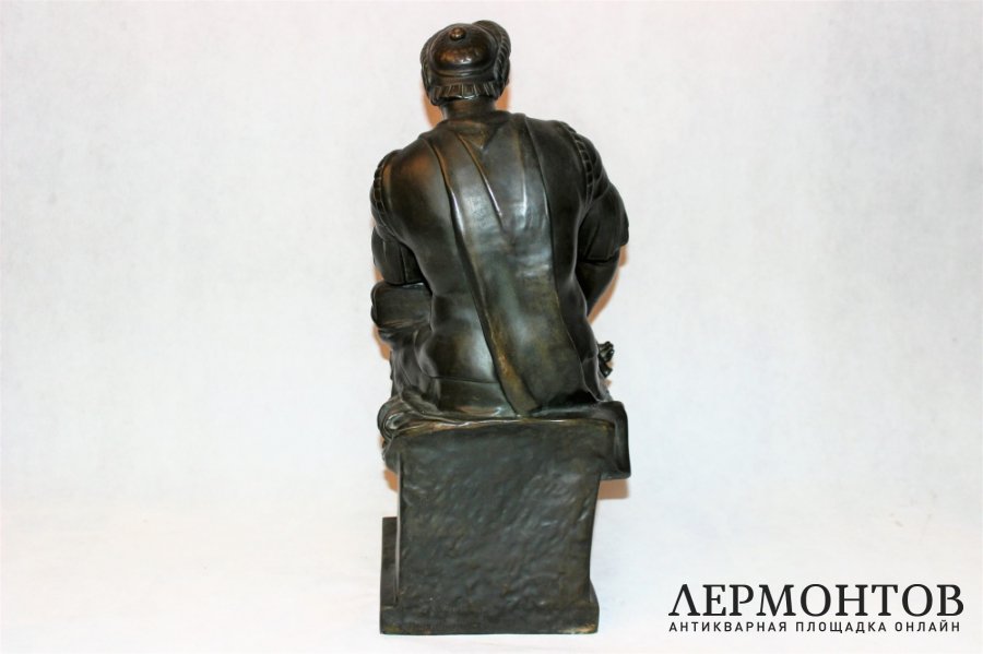 Скульптура. Лоренцо Медичи. Бронза. Jacques Petermann. Бельгия