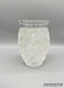 Ваза «Bagatelle» с птичками. Хрусталь, Lalique, Франция, 20 век