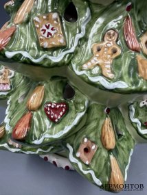 Подсвечник-ёлочка «Christmas Light». Керамика, Villeroy & Boch, Германия