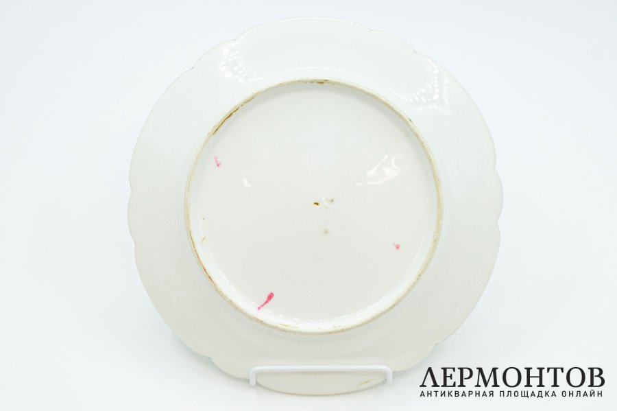 Россия, Императорский фарфоровый завод, 1840-1850 гг. Фарфор, деколь.