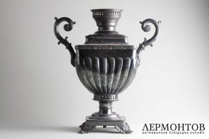 Самовар-ваза квадрат. Федор Эмме. Российская империя, XIX век.