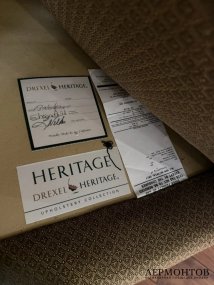 Вращающееся кресло. Дерево, текстиль, Drexel Heritage