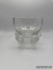 Ваза «Совы». Хрусталь, Lalique, Франция