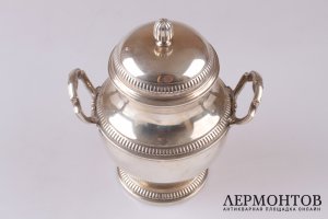 Сахарница Louis Coignet. Серебро 950 пробы. Конец XIX в. Франция