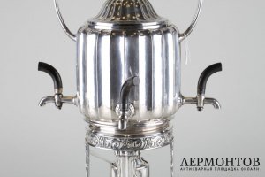 Бульотка в стиле ар-деко. Серебро 800 пробы. Германия,Wilhelm Binder.