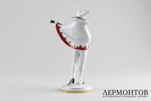 Статуэтка. Пьеро. Фарфор. Goebel. Германия. XX век.