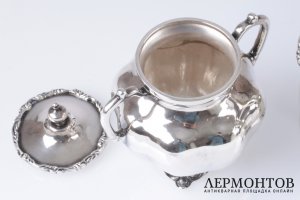 Чайный набор. Серебро 925. Мексика