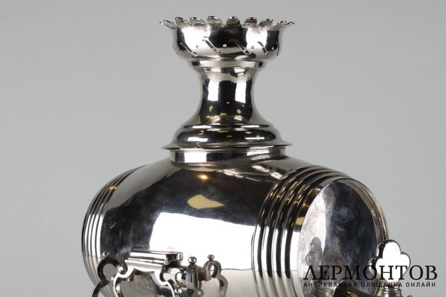 Бульотка Бочонок. Серебро 13 лот, 812 пробы, Австрия, 1851 г. 