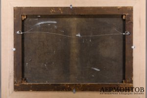 К. Бахман. Ночной пейзаж. 1880-1890е гг. Холст, масло.