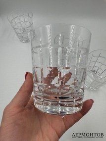 Набор для виски «Metropolitan». Хрусталь, Faberge, Франция, 1990-е годы